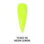 PolyGel UV LED pentru unghii false Misscheering NEON Profesional de 15 ML -  YCS05 Neon Lemon
